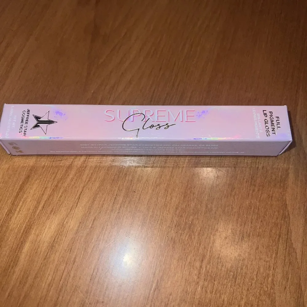 Jeffree Star Cosmetic Supreme Gloss QUEEN SUPREME Neon‎ Pink Lipgloss NEW